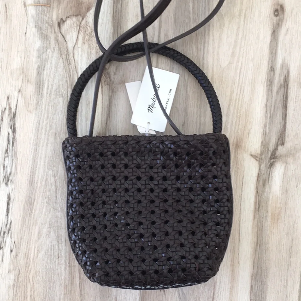 Madewell woven leather